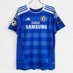 Chelsea 2011/12 Thuis tenue Korte Mouw Retro Voetbalshirts