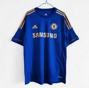 Chelsea 2012/13 Thuis tenue Korte Mouw Retro Voetbalshirts