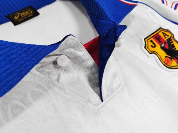 Japan WK 1998 Uit tenue Korte Mouw Retro Voetbalshirts-4