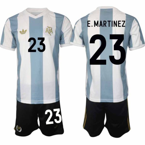 Argentinië 50-jarig Jubileumshirt Speciale editie 2025/26 Emiliano Martínez #23 Korte Mouw Voetbaltenue Kopen