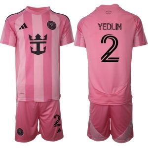 Koop Goedkope Inter Miami CF 2025/26 Thuis tenue DeAndre Yedlin #2 met Korte Mouw Voetbaltenue voor Heren