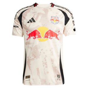 Koop Goedkope New York Red Bulls 2025/26 Uit tenue met Korte Mouw Voetbalshirts voor Heren