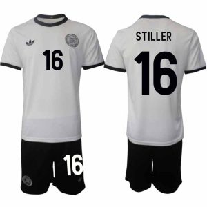 2025 Duitsland 125-jarig jubileumshirt Angelo stiller #16 Voetbaltenue Korte Mouwen (+ Korte Broek)