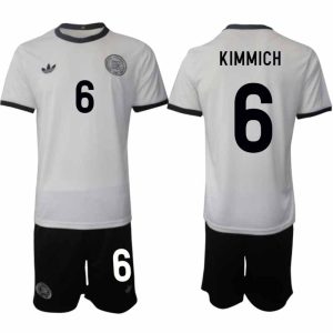 2025 Duitsland 125-jarig jubileumshirt Joshua Kimmich #6 Voetbaltenue Korte Mouwen (+ Korte Broek)