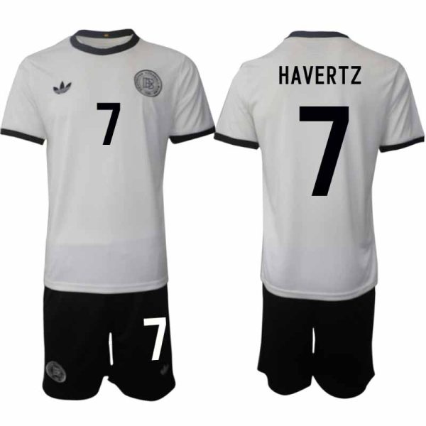 2025 Duitsland 125-jarig jubileumshirt Kai Havertz #7 Voetbaltenue Korte Mouwen (+ Korte Broek)