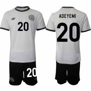 2025 Duitsland 125-jarig jubileumshirt Karim Adeyemi #20 Voetbaltenue Korte Mouwen (+ Korte Broek)