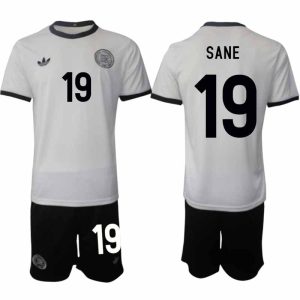 2025 Duitsland 125-jarig jubileumshirt Leroy Sané #19 Voetbaltenue Korte Mouwen (+ Korte Broek)