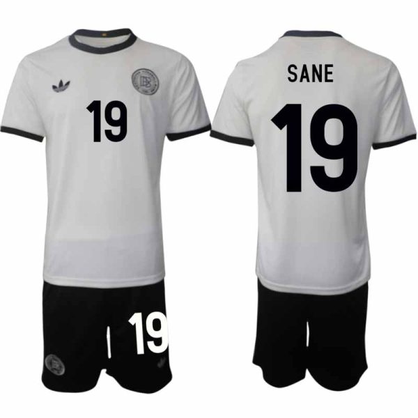 2025 Duitsland 125-jarig jubileumshirt Leroy Sané #19 Voetbaltenue Korte Mouwen (+ Korte Broek)