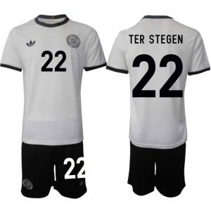 2025 Duitsland 125-jarig jubileumshirt Marc-André ter Stegen #22 Voetbaltenue Korte Mouwen (+ Korte Broek)