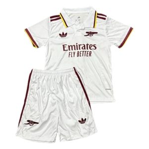 Arsenal 2025/26 Kinderen Derde tenue – Voetbalshirt met Korte Mouwen + Korte Broek