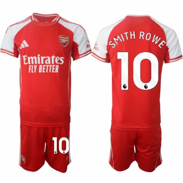Arsenal Thuistenue 2025/26 Heren – Emile Smith Rowe #10 – Voetbalshirt met Korte Mouwen + Korte Broek