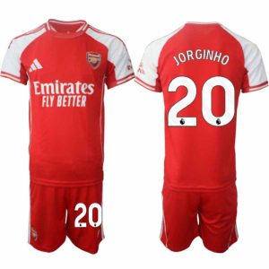 Arsenal Thuistenue 2025/26 Heren – Jorginho Frello #20 – Voetbalshirt met Korte Mouwen + Korte Broek