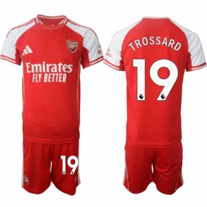 Arsenal Thuistenue 2025/26 Heren – Leandro Trossard #19 – Voetbalshirt met Korte Mouwen + Korte Broek