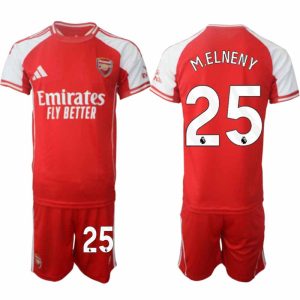 Arsenal Thuistenue 2025/26 Heren – Mohamed Elneny #25 – Voetbalshirt met Korte Mouwen + Korte Broek