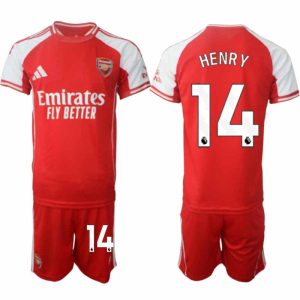 Arsenal Thuistenue 2025/26 Heren – Thierry Henry #14 – Voetbalshirt met Korte Mouwen + Korte Broek