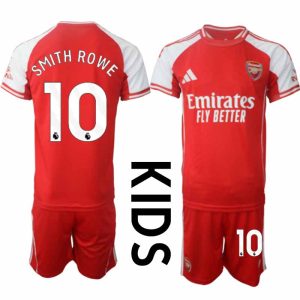 Arsenal Thuistenue 2025/26 Kinderen – Emile Smith Rowe #10 – Voetbalshirt met Korte Mouwen + Korte Broek