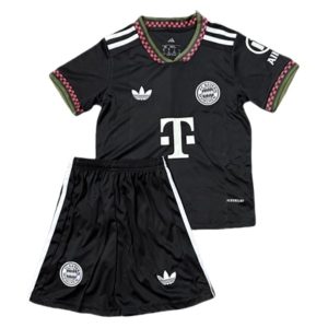 FC Bayern München 2025/26 Kinderen Derde tenue – Voetbalshirt met Korte Mouwen + Korte Broek
