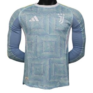 Juventus 2025/26 Uit tenue Heren – Goedkope Lange Mouwen Voetbalshirt
