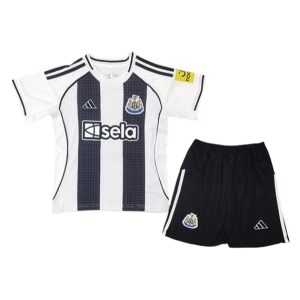 Newcastle United 2025/26 Kinderen Thuistenue – Voetbalshirt met Korte Mouwen + Korte Broek