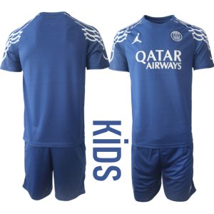 Paris Saint-Germain 2024/25 Vierde Shirt Kinderen PSG Jordan Voetbalshirt