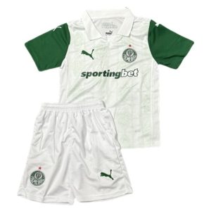 SE Palmeiras 2025/26 Kinderen Uit tenue – Voetbalshirt met Korte Mouwen + Korte Broek