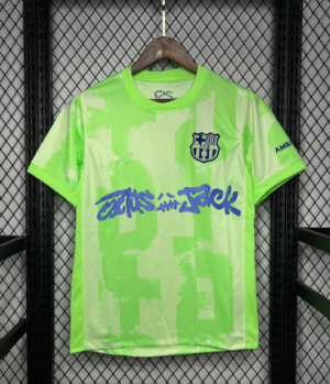 Travis Scott x FC Barcelona 2024/25 Derde Shirt – Limited Edition voor Heren (Korte Mouwen)
