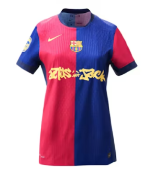 Travis Scott x FC Barcelona 2024/25 Thuistenue – Limited Edition voor Dames (Korte Mouwen)