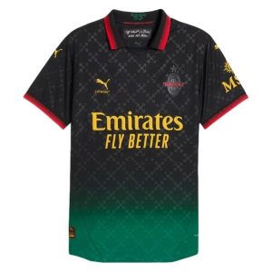 AC Milan Thuistenue 2025-2026 Off-White Voetbalshirts Korte Mouwen
