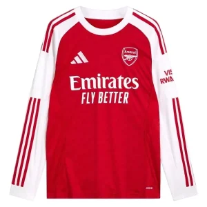 Arsenal 2025/26 Thuistenue Heren – Goedkope Lange Mouwen Voetbalshirt