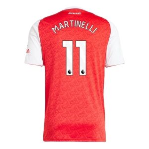 Arsenal Thuistenue 2025/26 Heren – Gabriel Martinelli #11 – Goedkope Korte Mouwen Voetbalshirt