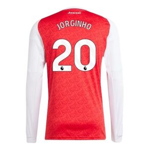 Arsenal Thuistenue 2025/26 Heren – Jorginho Frello #20 – Goedkope Lange Mouwen Voetbalshirt