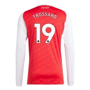 Arsenal Thuistenue 2025/26 Heren – Leandro Trossard #19 – Goedkope Lange Mouwen Voetbalshirt