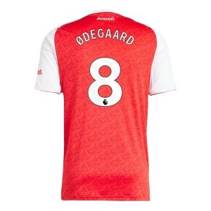 Arsenal Thuistenue 2025/26 Heren – Martin Ødegaard #8 – Goedkope Korte Mouwen Voetbalshirt