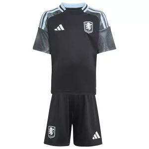 Aston Villa 2025/26 Uittenue voor Kinderen – Voetbalshirt met Korte Mouwen + Korte Broek