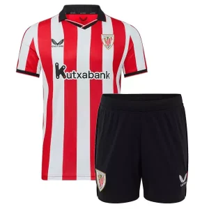 Athletic Bilbao 2025/26 Thuistenue voor Kinderen – Voetbalshirt met Korte Mouwen + Korte Broek