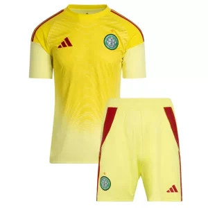 Celtic FC 2025/26 Keeper Thuistenue Kinderen – Voetbalshirt met Korte Mouwen + Korte Broek
