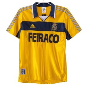 Deportivo de La Coruña Retro 1999-2000 Derde tenue Heren – Goedkope Korte Mouwen Voetbalshirt