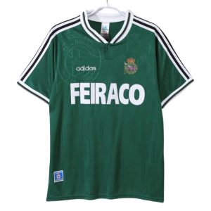 Deportivo de La Coruña Retro 1999-2000 Uittenue Heren – Goedkope Korte Mouwen Voetbalshirt