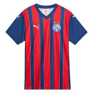 Esporte Clube Bahia Uittenue 2025/26 Heren – Goedkope Korte Mouwen Voetbalshirt