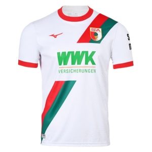 FC Augsburg Thuistenue 2025/26 Heren – Goedkope Korte Mouwen Voetbalshirt