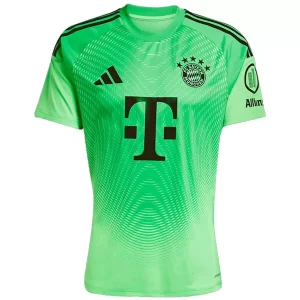 FC Bayern München 2025/26 Keepersshirt Heren – Goedkope Groen Korte Mouwen Voetbalshirt