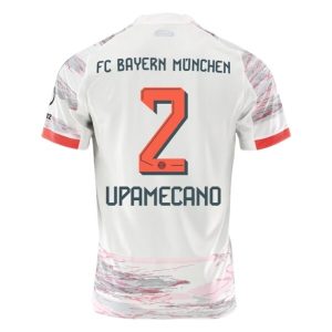 FC Bayern München Uittenue 2025/26 Heren – Dayot Upamecano #2 – Goedkope Korte Mouwen Voetbalshirt