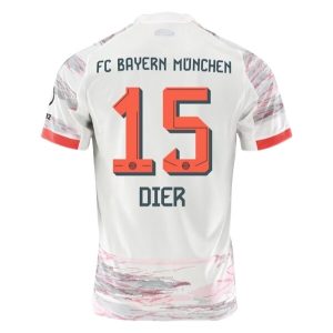 FC Bayern München Uittenue 2025/26 Heren – Eric Dier #15 – Goedkope Korte Mouwen Voetbalshirt