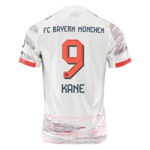 FC Bayern München Uittenue 2025/26 Heren – Harry Kane #9 – Goedkope Korte Mouwen Voetbalshirt