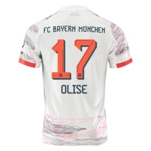 FC Bayern München Uittenue 2025/26 Heren – Michael Olise #17 – Goedkope Korte Mouwen Voetbalshirt