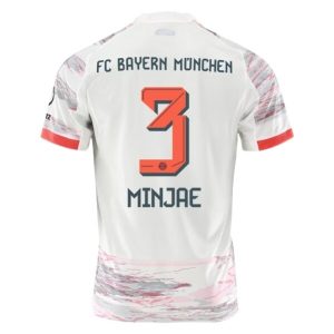 FC Bayern München Uittenue 2025/26 Heren – Minjae Kim #3 – Goedkope Korte Mouwen Voetbalshirt