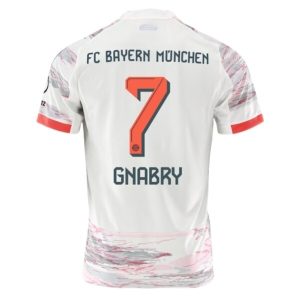 FC Bayern München Uittenue 2025/26 Heren – Serge Gnabry #7 – Goedkope Korte Mouwen Voetbalshirt