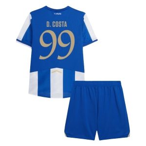 FC Porto 2025/26 Thuistenue voor Kinderen – Diogo Costa #99 – Voetbalshirt met Korte Mouwen + Korte Broek