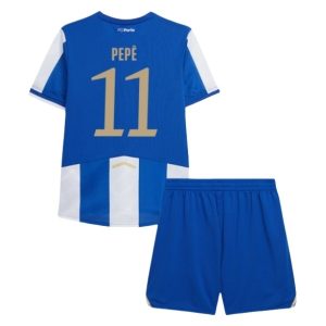 FC Porto 2025/26 Thuistenue voor Kinderen – Pepê #11 – Voetbalshirt met Korte Mouwen + Korte Broek