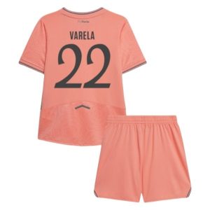 FC Porto 2025/26 Uittenue voor Kinderen – Alan Varela #22 – Voetbalshirt met Korte Mouwen + Korte Broek